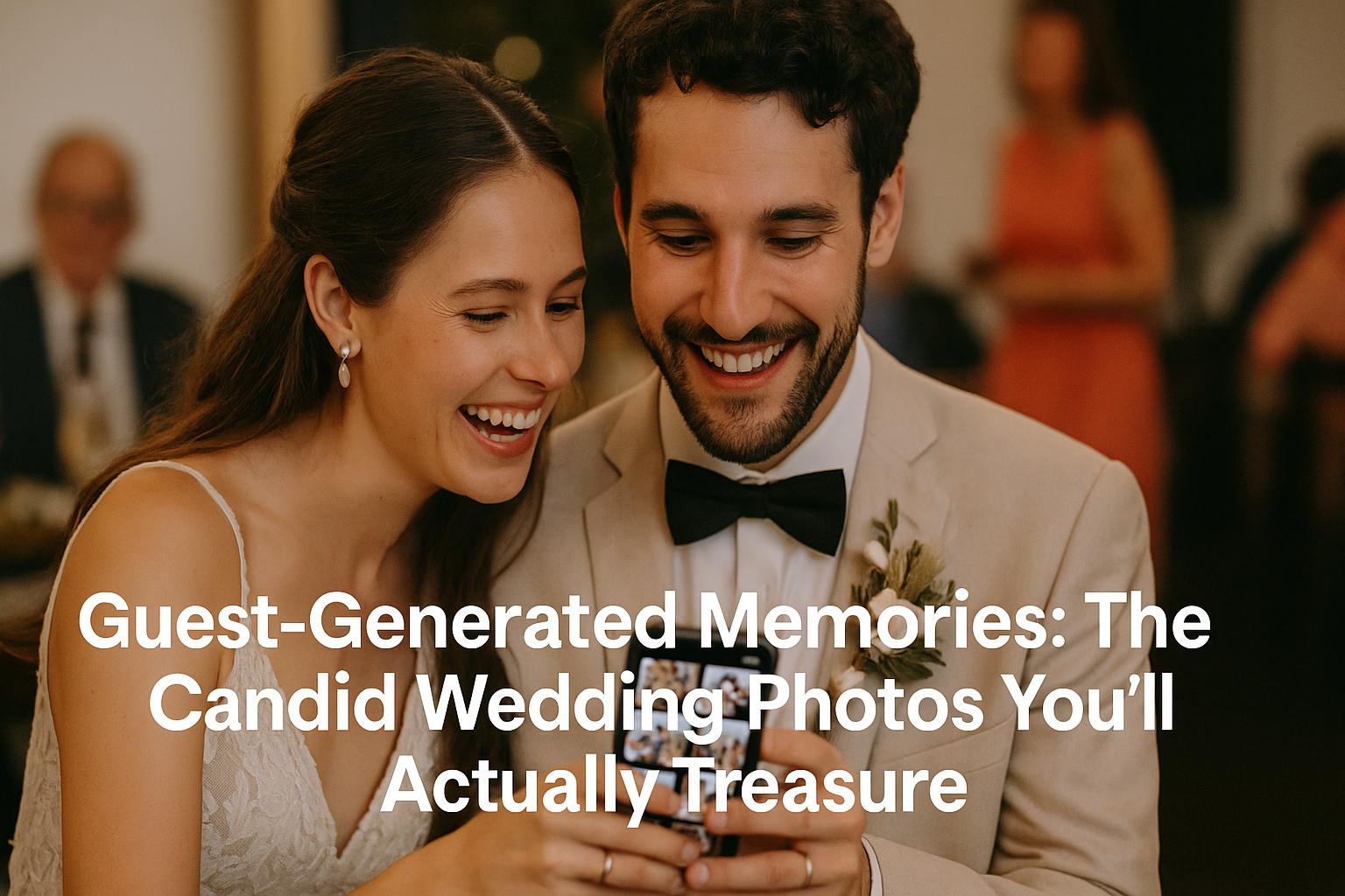 Guest-Generated Memories: The Candid Wedding Photos You’ll Actually Treasure